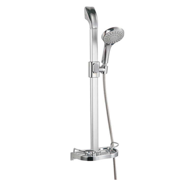5F1668-SR4B Five Function Hand Shower on Al classical sliding rail for bathroom Featured Image
