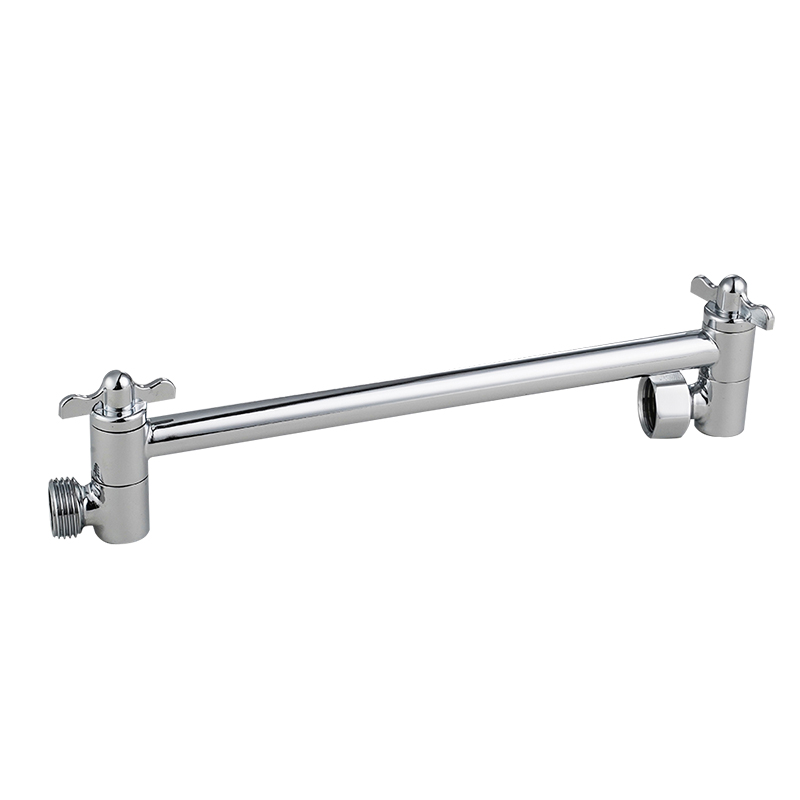1U Wall Mounted 9 Inch Brass Shower Arm For Shower Head In Bathroom Featured Image